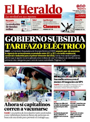 Gobierno subsidia tarifazo eléctrico