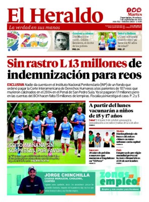 Sin rastro L 13 millones de indemnización para reos