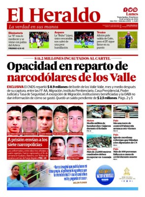 Opacidad en reparto de narcodólares de los Valle