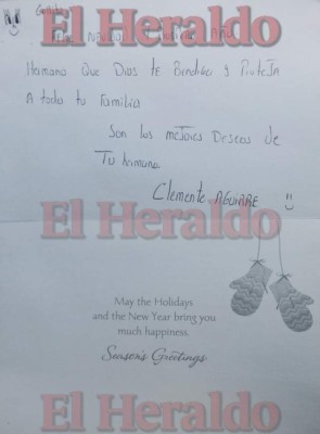 Las cartas que escribía el hondureño Clemente Javier Aguirre desde el corredor de la muerte en Estados Unidos