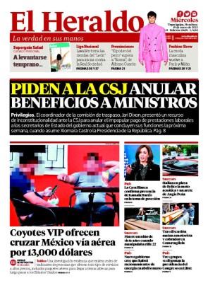 Piden a la CSJ anular beneficios a ministros