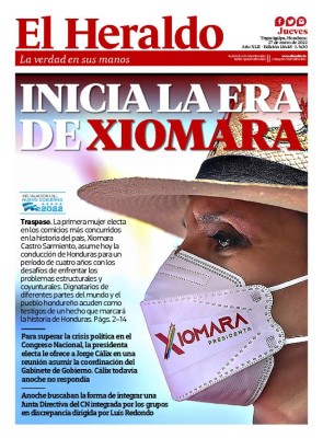 Inicia la era de Xiomara Castro