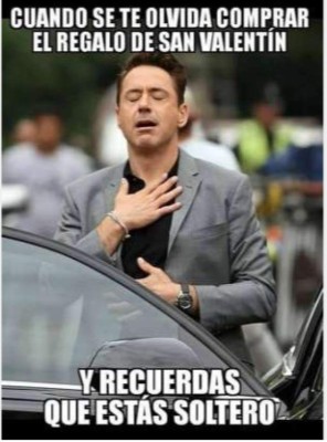 Los mejores memes por el Día de San Valentín