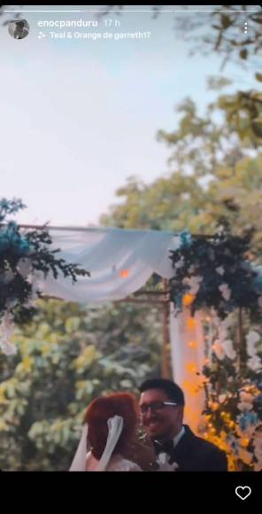 Las imágenes de la boda de Hannah Ponce en Copán; su padre la casó