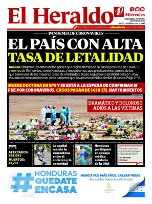 El país con alta tasa de letalidad
