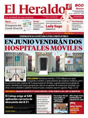 En junio vendrán dos hospitales móviles