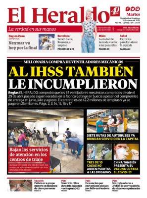 Al IHSS también le inclumpieron