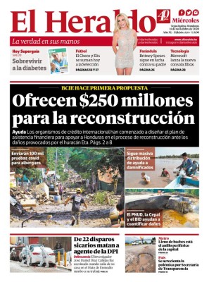 Ofrecen $250 millones para la reconstrucción