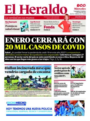 Enero cerrará con 20 mil casos de covid-19