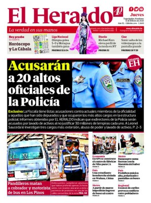 Acusarán a 20 altos oficiales de la Policía