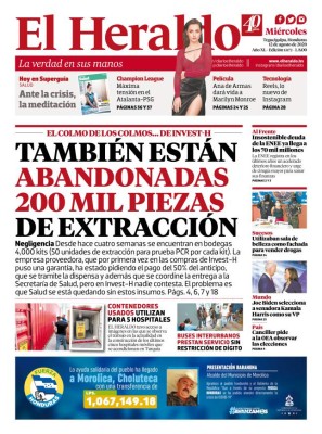 También están abandonadas 200 mil piezas de extracción