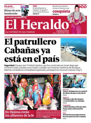 El patrullero Cabañas ya está en el país
