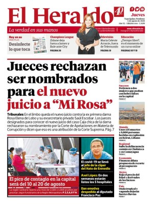 Jueces rechazan ser nombrados para el nuevo juicio a 'Mi Rosa'