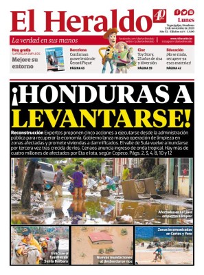 ¡HONDURAS A LEVANTARSE!