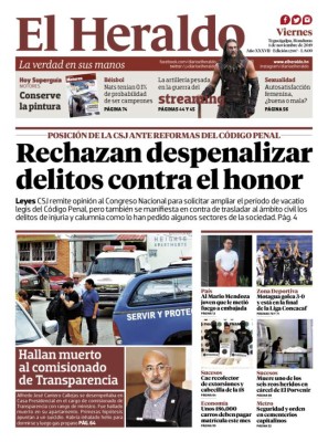 Rechazan despenalizar delitos contra el honor