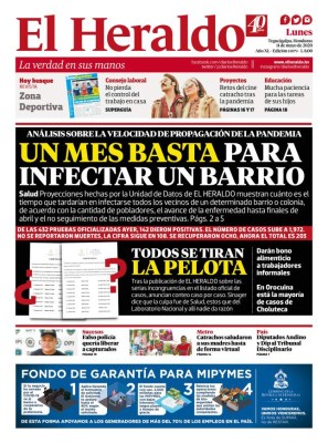 Un mes basta para infectar un barrio