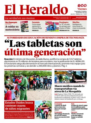 Educación: 'Las tablets son última generación'