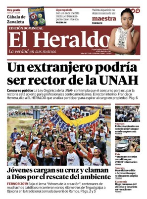 Un extranjero podría ser rector de la UNAH