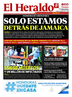 Solo estamos detrás de Jamaica