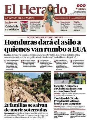 Honduras dará el asilo a quienes van rumbo a EE UU