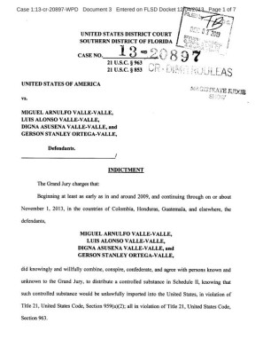 EE UU da estatus de fugitivos a los Valle