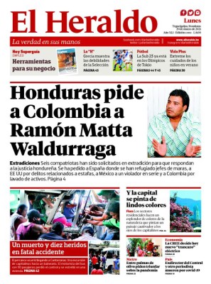 Honduras pide a Colombia a Ramón Matta Waldurraga