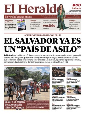 El Salvador ya es un 'país de asilo'
