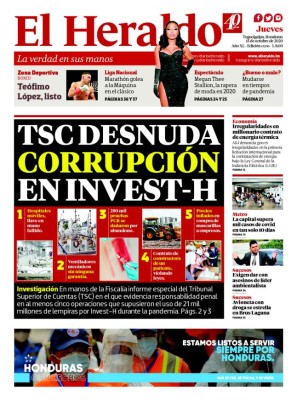 TSC desnuda corrupción en Invest-H