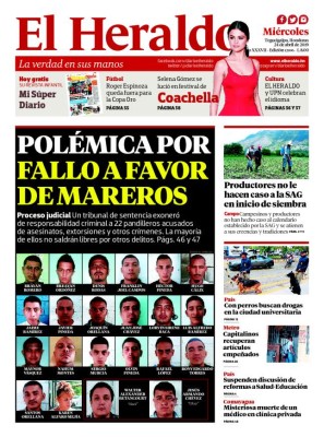 Polémica por fallo a favor de mareros