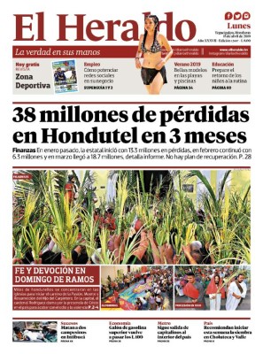 38 millones de pérdidas en Hondutel en 3 meses