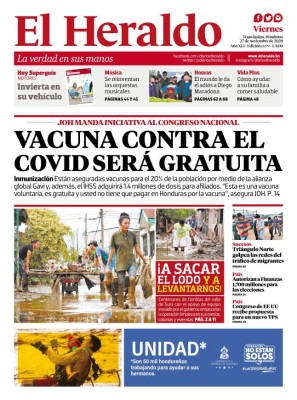 Vacuna contra el covid-19 será gratuita