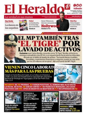 El MP también tras 'El Tigre' por lavado activos