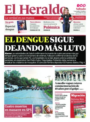 El dengue sigue dejando más luto