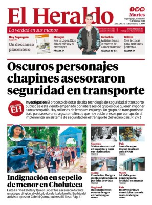 Oscuros personajes chapines asesoraron seguridad en transporte