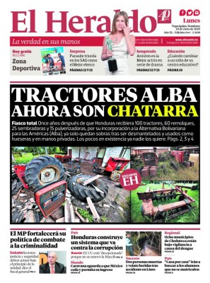 Tractores Alba ahora son chatarra