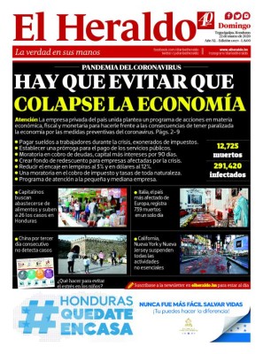 Hay que evitar que colapse la economía