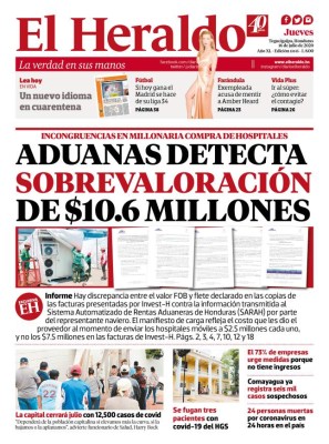 Aduanas detecta sobrevaloración de $10.6 millones