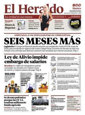 Ampliada la vacatio legis para el Código Penal seis meses más