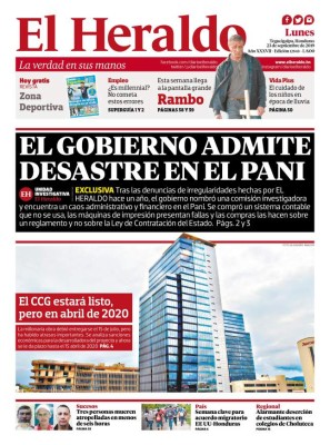 El gobierno admite el desastre en el PANI