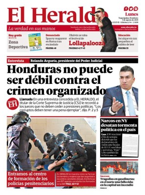 Rolando Argueta: Honduras no puede ser débil contra el crimen organizado