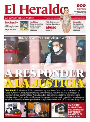 A responder a la justicia