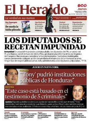Los diputados se recetan impunidad