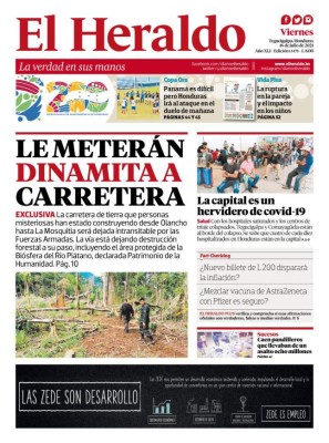 Le meterán dinamita a carretera