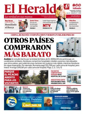Otros países compraron más baratos hospitales móviles