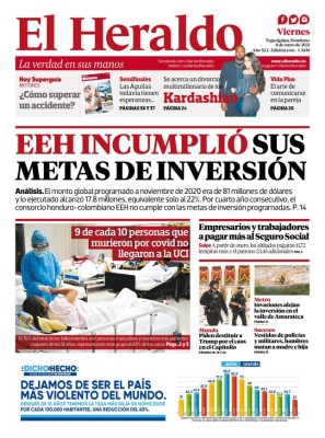 EEH incumplió sus metas de inversión&nbsp;&nbsp;&nbsp;&nbsp;