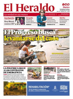 El Progreso busca levantarse del caos