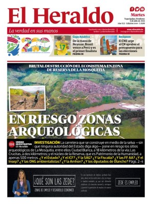 En riesgo zonas arqueológicas