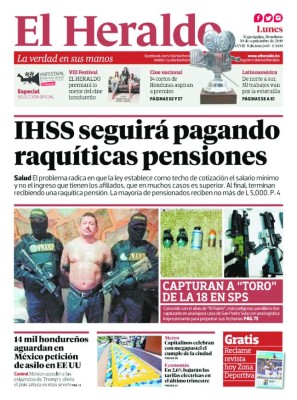 IHSS seguirá pagando raquíticas pensiones