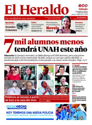 7 mil alumnos menos tendrá la UNAH