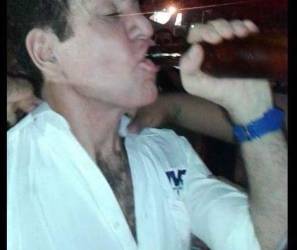 Salvador Nasralla alcoholizado escandalizan las redes sociales.